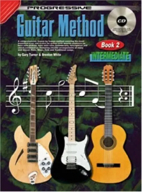 Progresívna gitarová metóda - kniha 2 - Progressive Guitar Method - Book 2