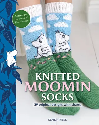 Pletené ponožky Moomin: 29 originálnych návrhov s tabuľkami - Knitted Moomin Socks: 29 Original Designs with Charts