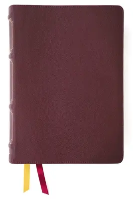 Nkjv, Thompsonova Biblia s reťazovým odkazom, pravá koža, teľacia koža, bordová farba, červené písmená, pohodlná tlač - Nkjv, Thompson Chain-Reference Bible, Genuine Leather, Calfskin, Burgundy, Red Letter, Comfort Print