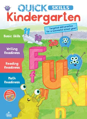 Rýchle zručnosti Pracovný zošit pre materské školy - Quick Skills Kindergarten Workbook