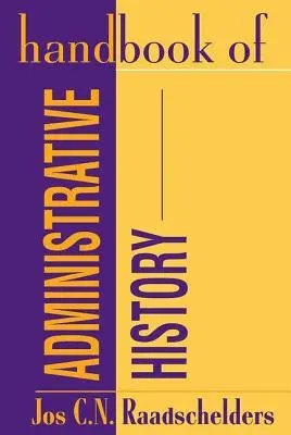 Príručka správnych dejín - Handbook of Administrative History