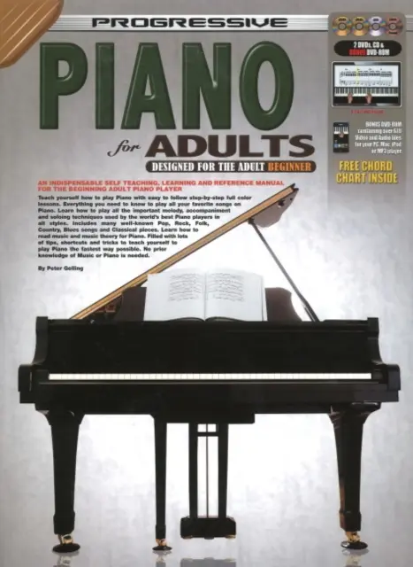 Progresívny klavír pre dospelých - Progressive Piano for Adults