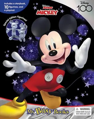 Disney Mickey 100 mojich zaneprázdnených kníh Limitovaná edícia - Disney Mickey 100 My Busy Books Limited Edition