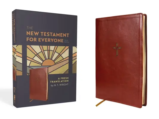 Nový zákon pre každého, tretie vydanie, Leathersoft, Brown: Svieži preklad - The New Testament for Everyone, Third Edition, Leathersoft, Brown: A Fresh Translation
