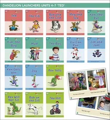 Phonic Books Dandelion Launchers Jednotky 4-7 - Phonic Books Dandelion Launchers Units 4-7