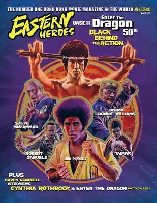 Východní hrdinovia Bruce Lee 50. výročie čiernej farby v pozadí akcie - Eastern Heroes Bruce Lee 50th Anniversary Black Behind the Action