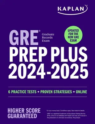 GRE Prep Plus 2024-2025 - aktualizované pre nový GRE - GRE Prep Plus 2024-2025 - Updated for the New GRE