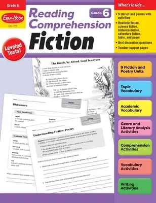 Čítanie s porozumením: Učiteľské zdroje pre 6. ročník - Reading Comprehension: Fiction, Grade 6 Teacher Resource