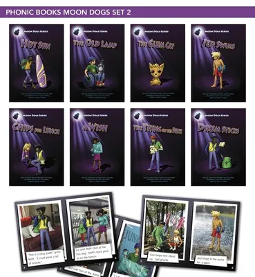Fónické knihy Mesačné psy Set 2 - Phonic Books Moon Dogs Set 2