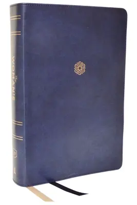 Kjv, Študijná Biblia pre ženy, modrá koženka, červené písmená, plnofarebné vydanie, pohodlná tlač: Vydanie: Prijímanie Božej pravdy pre rovnováhu, nádej a premenu - Kjv, the Woman's Study Bible, Blue Leathersoft, Red Letter, Full-Color Edition, Comfort Print: Receiving God's Truth for Balance, Hope, and Transforma