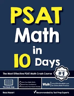 PSAT Math in 10 Days: Najefektívnejší rýchlokurz matematiky PSAT - PSAT Math in 10 Days: The Most Effective PSAT Math Crash Course