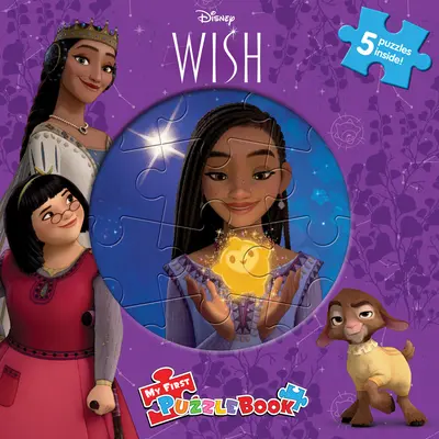 Disneyho želania Moja prvá kniha puzzle - Disney Wish My First Puzzle Book
