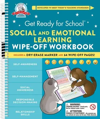 Pripravte sa na školu: Sociálne a emocionálne učenie Pracovný zošit - Get Ready for School: Social and Emotional Learning Wipe-Off Workbook