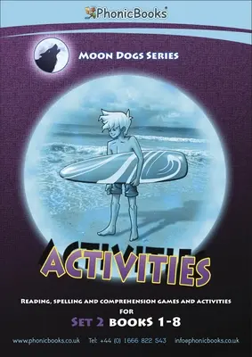 Fónické knihy Mesačné psy Súbor aktivít 2 - Phonic Books Moon Dogs Set 2 Activities