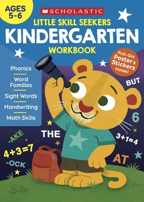 Malí hľadači zručností: Pracovný zošit pre materskú školu - Little Skill Seekers: Kindergarten Workbook