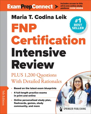 Intenzívny prehľad certifikácie Fnp: Plus 1 200 otázok s podrobným zdôvodnením - Fnp Certification Intensive Review: Plus 1,200 Questions with Detailed Rationales