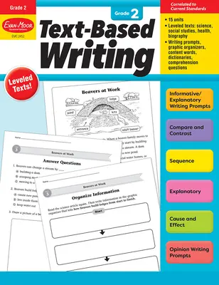Písanie na základe textu, pomôcka pre učiteľa pre 2. ročník - Text-Based Writing, Grade 2 Teacher Resource