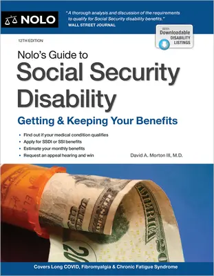 Nolo's Guide to Social Security Disability (Sprievodca sociálnym zabezpečením pre osoby so zdravotným postihnutím): Získavanie a udržanie si dávok - Nolo's Guide to Social Security Disability: Getting & Keeping Your Benefits