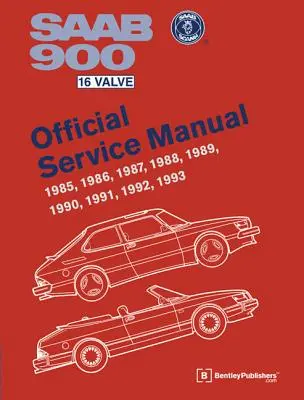 SAAB 900 16 Valve Official Service Manual (Oficiálna servisná príručka k vozidlu SAAB 900 so 16 ventilmi): 1985-1993 - SAAB 900 16 Valve Official Service Manual: 1985-1993
