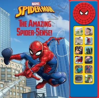 Marvel Spider-Man: Úžasný pavúčí zmysel! Zvuková kniha - Marvel Spider-Man: The Amazing Spider-Sense! Sound Book