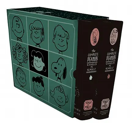 The Complete Peanuts 1959-1962: Vydanie: 1959 1959 1959: Darčeková sada - tvrdá väzba - The Complete Peanuts 1959-1962: Gift Box Set - Hardcover