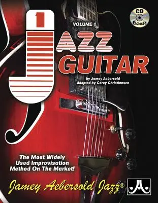 Jamey Aebersold Jazz, -- Jazz Guitar, Vol 1: The Most Widely Used Improvisation Method on the Market!, Spiral-Bound Book & 2 CD - Jamey Aebersold Jazz, -- Jazz Guitar, Vol 1: The Most Widely Used Improvisation Method on the Market!, Spiral-Bound Book & 2 CDs