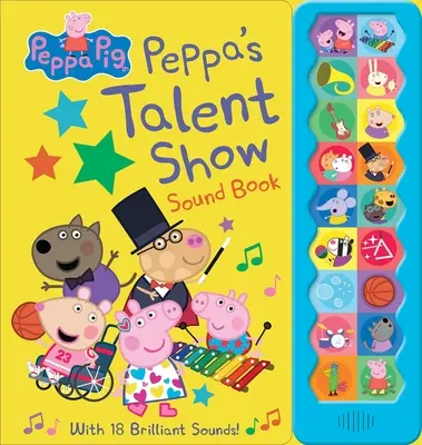 Prasiatko Peppa: Peppa's Talent Show Sound Book - Peppa Pig: Peppa's Talent Show Sound Book