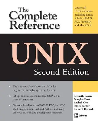 Unix: Úplná príručka, druhé vydanie - Unix: The Complete Reference, Second Edition