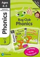 Klub chrobákov Fonetika Učíme sa doma Balenie 3, Fonematické sady 7-9 pre 4 - 5 ročné deti - Bug Club Phonics Learn at Home Pack 3, Phonics Sets 7-9 for ages 4-5