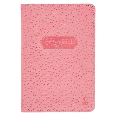 NLT Nový zákon so žalmami Keepsake Svätá Biblia pre detičky, New Living Translation, ružová - NLT New Testament with Psalms Keepsake Holy Bible for Baby Girls, New Living Translation, Pink