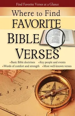 Kde nájsť obľúbené biblické verše - Where to Find Favorite Bible Verses