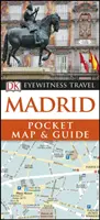 Vrecková mapa a sprievodca DK Eyewitness Madrid - DK Eyewitness Madrid Pocket Map and Guide