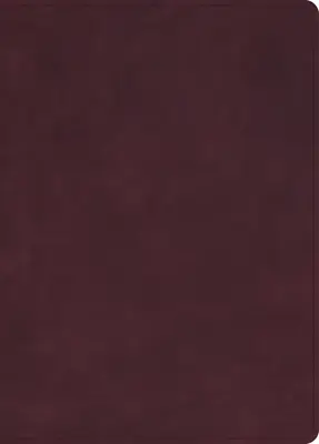 CSB Verse-by-Verse Reference Bible, Holman Handcrafted Collection, Marbled Burgundy Premium Calfskin - CSB Verse-By-Verse Reference Bible, Holman Handcrafted Collection, Marbled Burgundy Premium Calfskin