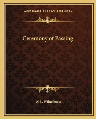 Ceremónia odovzdávania - Ceremony of Passing