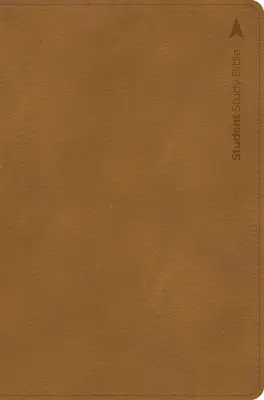 CSB Študijná Biblia pre študentov, Ginger Leathertouch - CSB Student Study Bible, Ginger Leathertouch