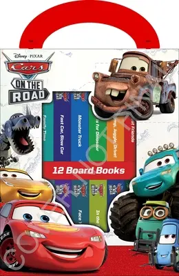 Disney Pixar Autá na ceste Moja prvá knižnica Box Set - Disney Pixar Cars On The Road My First Library Box Set