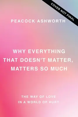 Prečo na všetkom, na čom nezáleží, tak veľmi záleží: Cesta lásky vo svete bolesti - Why Everything That Doesn't Matter, Matters So Much: The Way of Love in a World of Hurt